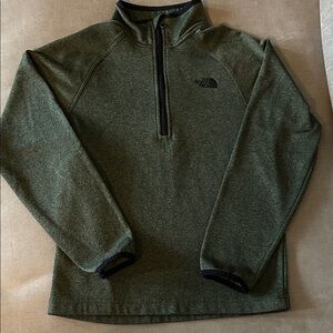 The North Face Olive Green Pullover Fleece M 10/12 Boys